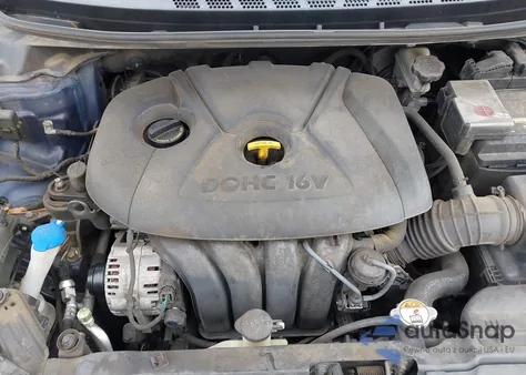 2013 Hyundai Elantra Gls из США, поврежденный, VIN 5NPDH4AE1DH433170